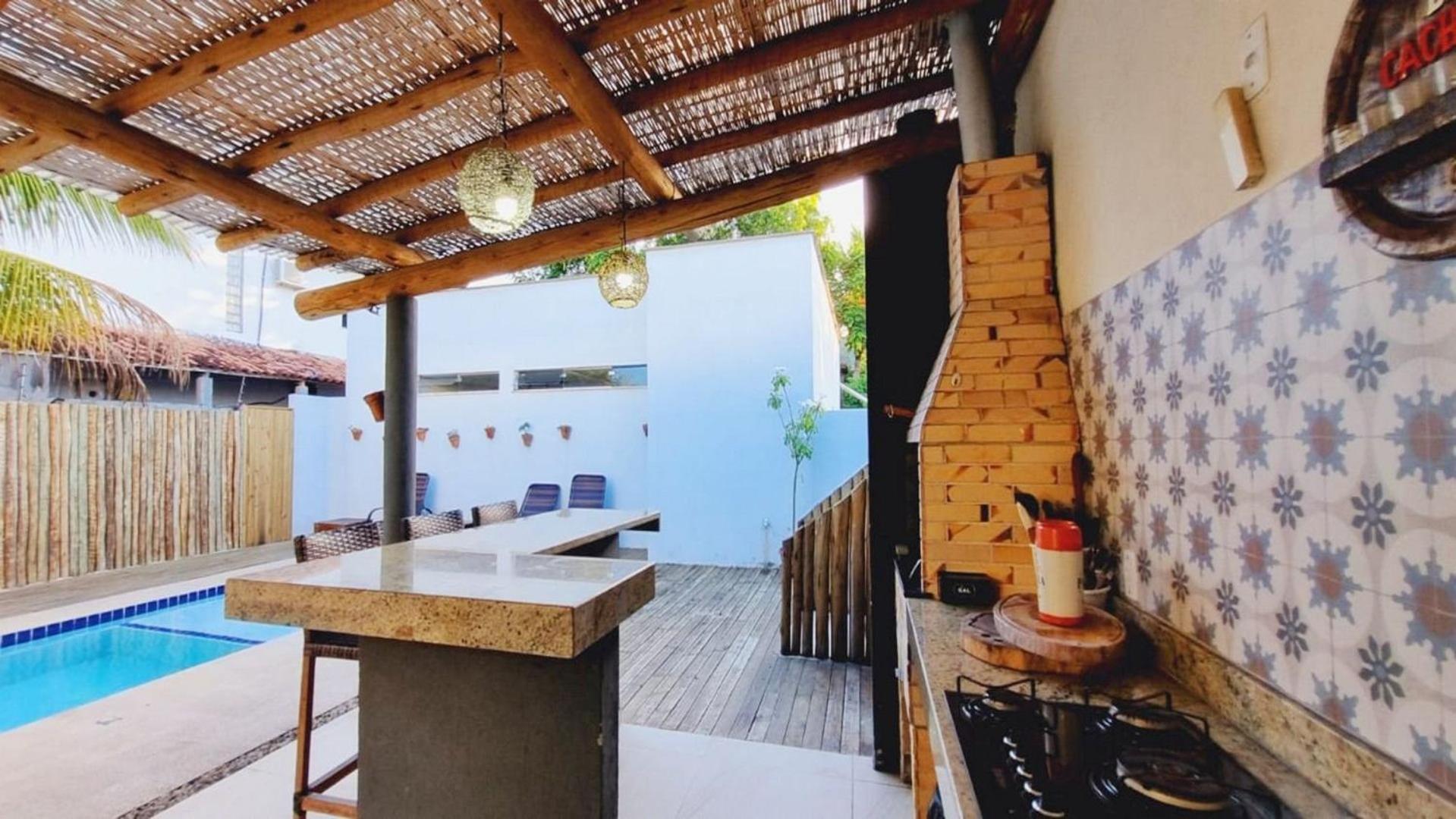 Casa Com Piscina E 4 Quartos Em Porto Seguro Eksteriør billede