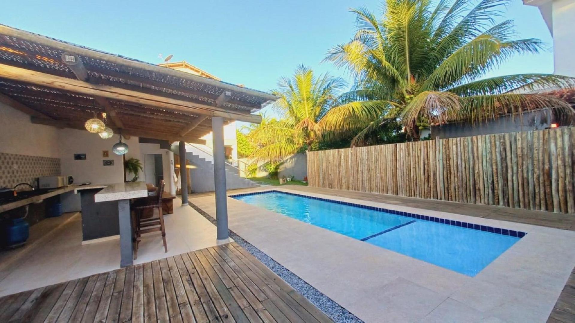 Casa Com Piscina E 4 Quartos Em Porto Seguro Eksteriør billede